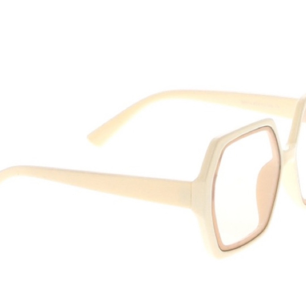 Large frame sunglasses light frame & lenses - Picture 4 of 4